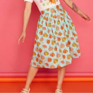 MODCLOTH Marisol Ladybug Skirt